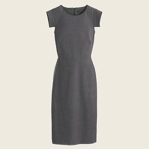 J. Crew Resume Dress in Gray